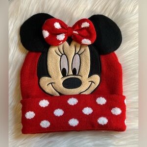 Red Polka Dot Minnie Mouse Beanie